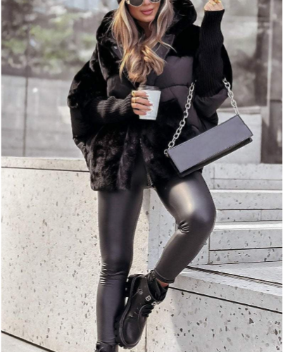 RAINA | Giacca termica con cappuccio