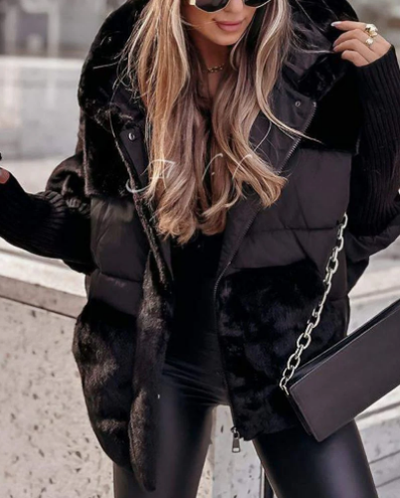 RAINA | Giacca termica con cappuccio