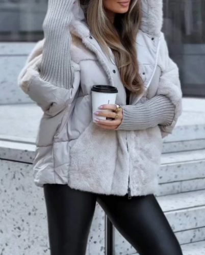 RAINA | Giacca termica con cappuccio