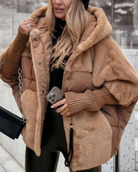 RAINA | Giacca termica con cappuccio